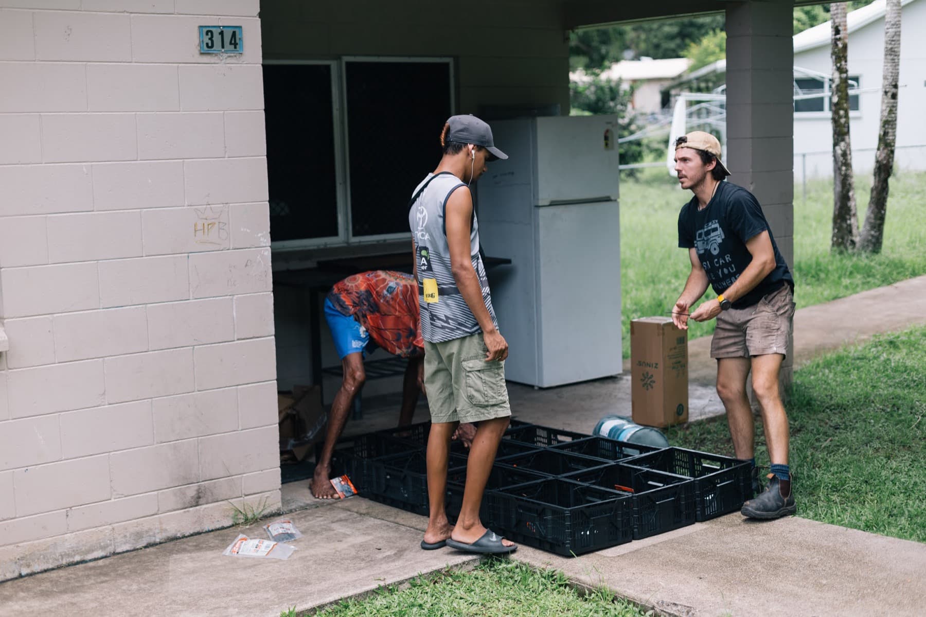 Palm Island — delivery porch 314