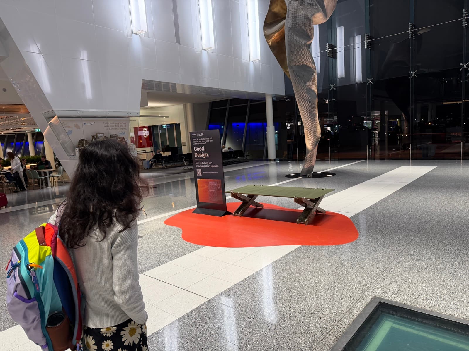 Canberra — canberra airport display may 2025