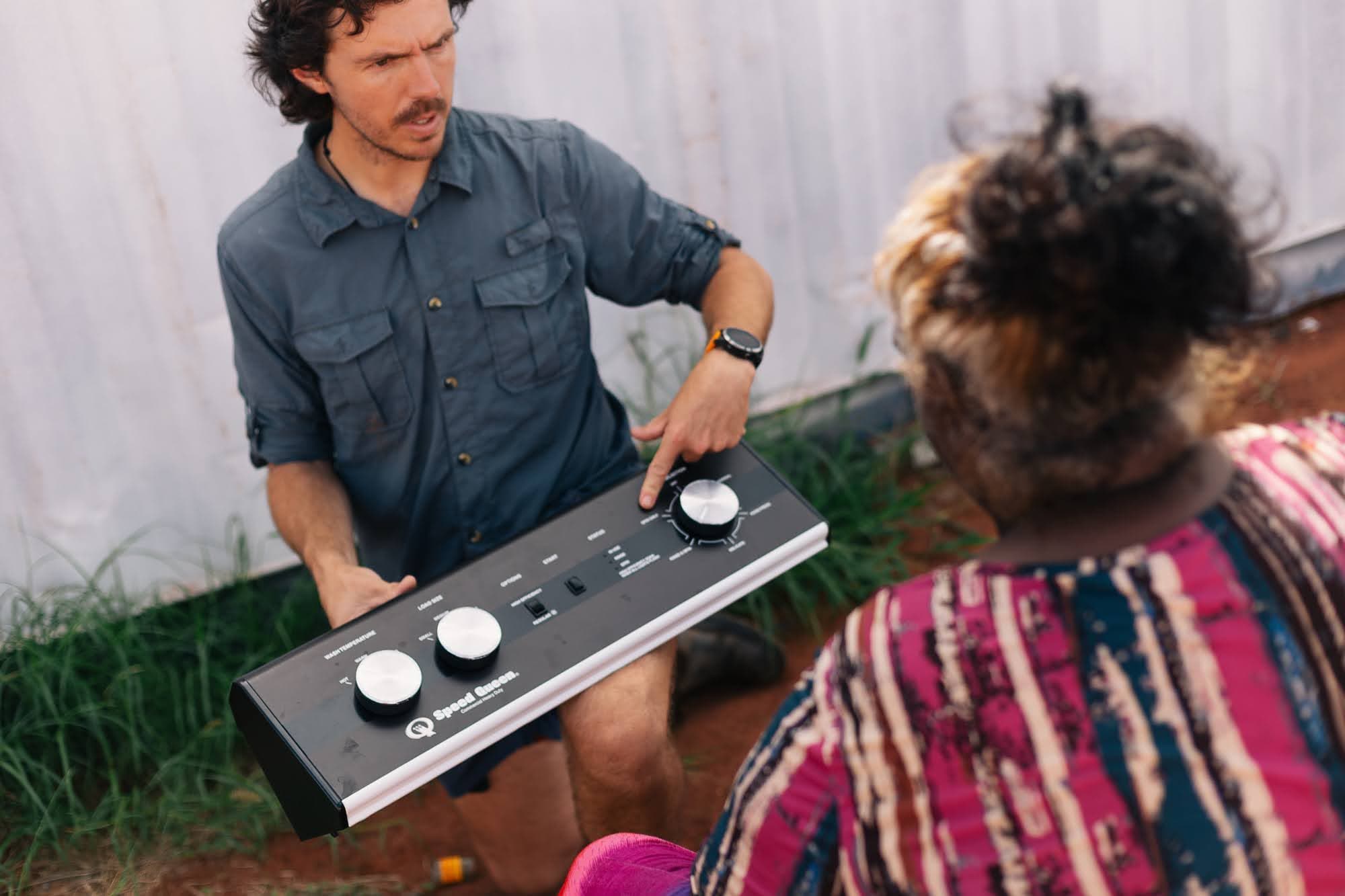 Speed Queen controls demonstration