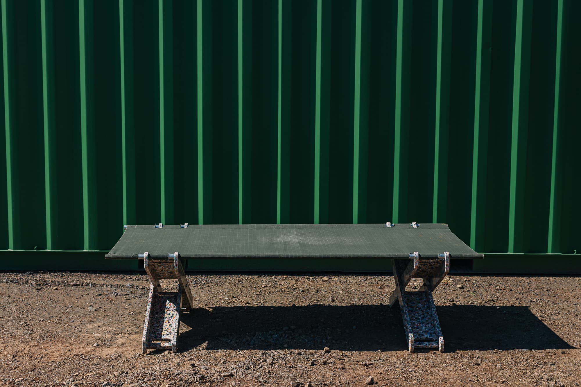 A Stretch Bed assembled