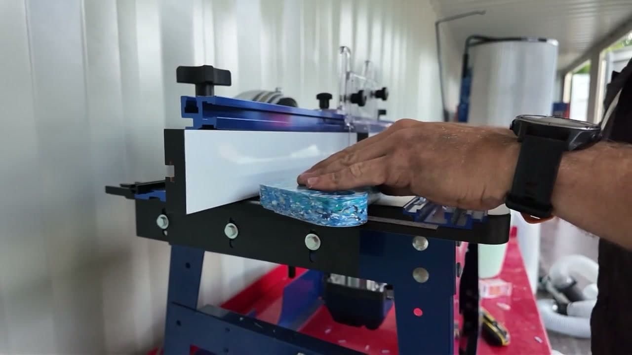 Collecting recycled plastic